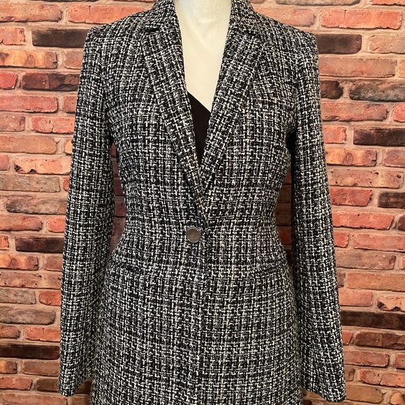 BCBG Black/White Jacket
